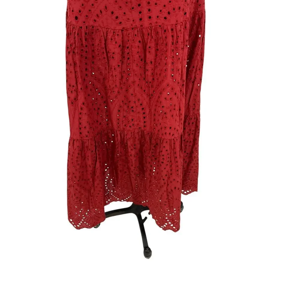 Astra Signature Julie Ruffle Lace Bandeau Tiered Maxi Skirt‎ Set Size 16
